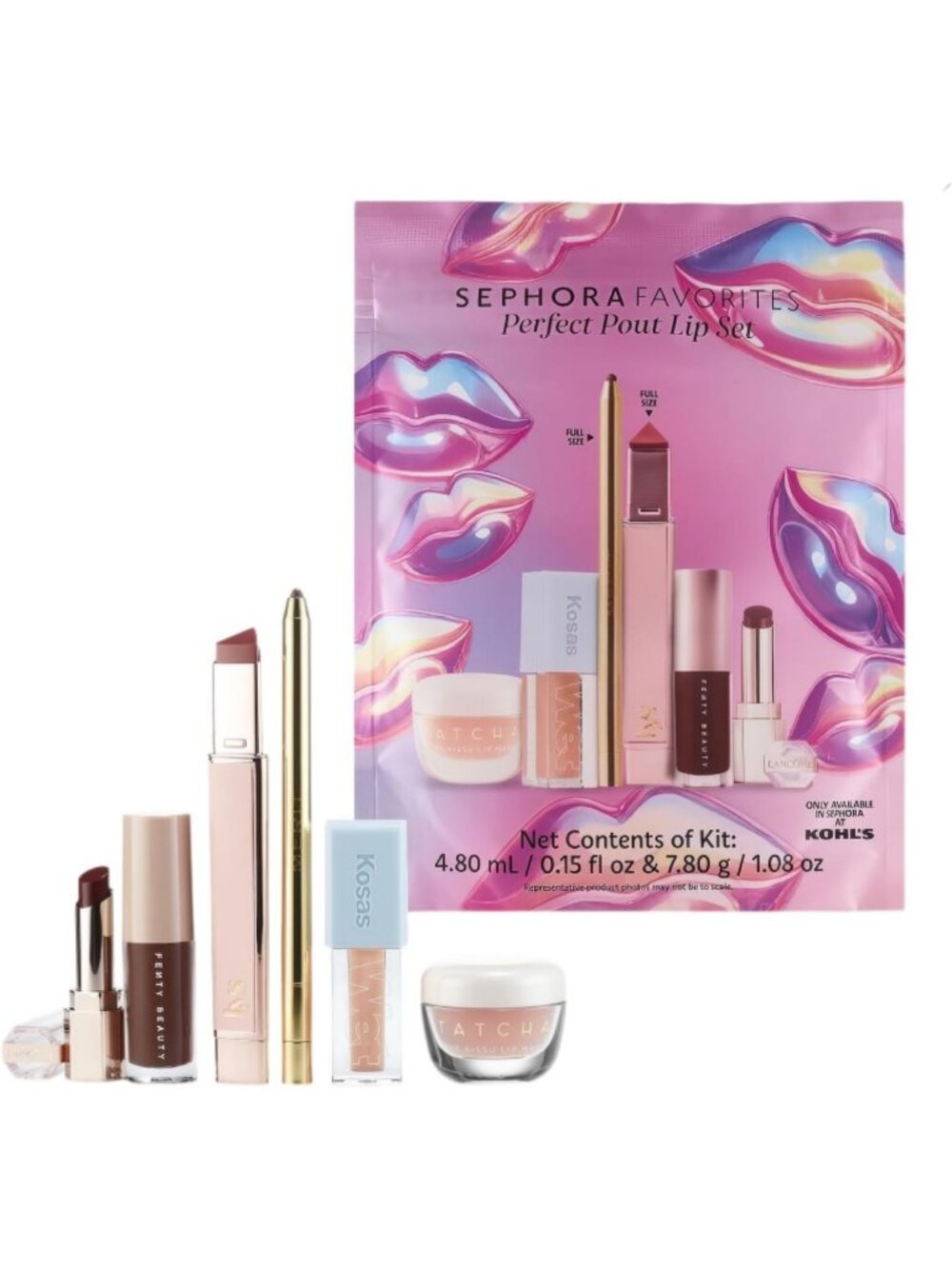 6-Piece Lip Set - Perfect Pout Collection for Luscious Lips & Vibrant Color